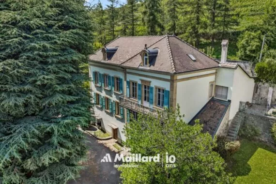 Grandson – Maison de maître de 3 appartements et villa individuelle