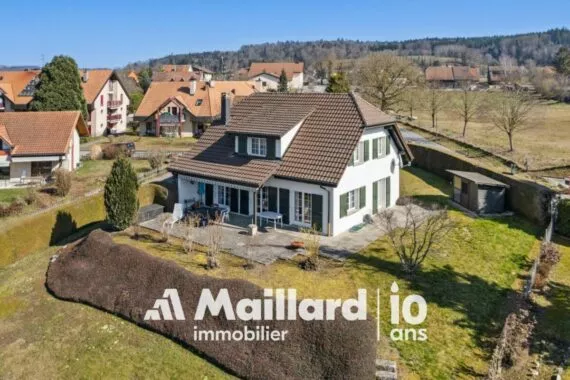 Villa individuelle 6.5 pièces à Cugy VD