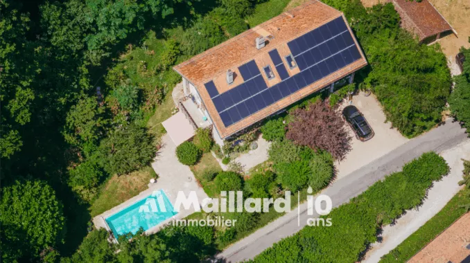 Villa d’architecte – Vue panoramique sur le lac !