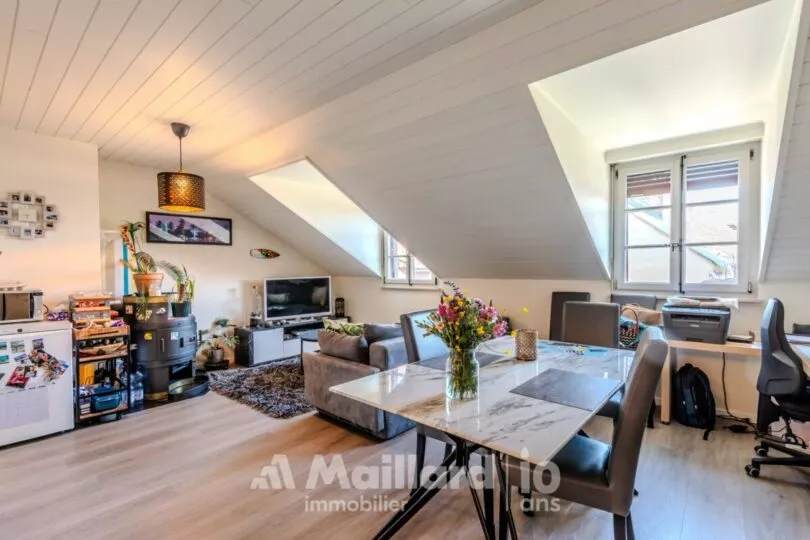 Charmant appartement de 2.5 pièces au coeur de Yens