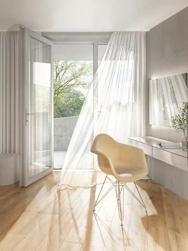 Nyon, Résidence Arboris – Appartement 4.5 pièces au rez-de-chaussée avec jardin