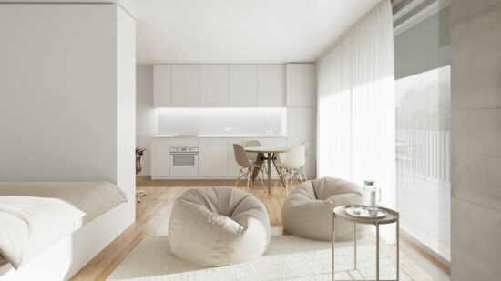 Photo 1 de l'annonce 1643403 - nyon, résidence arboris – studio au 1er étage avec terrasse