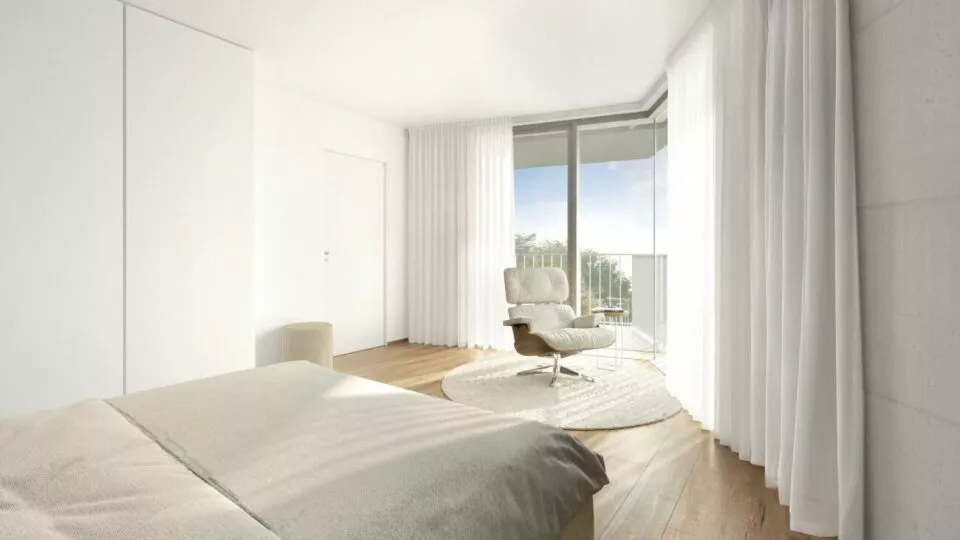 Nyon, Résidence Arboris – Appartement 4.5 pièces au 1er étage avec balcon