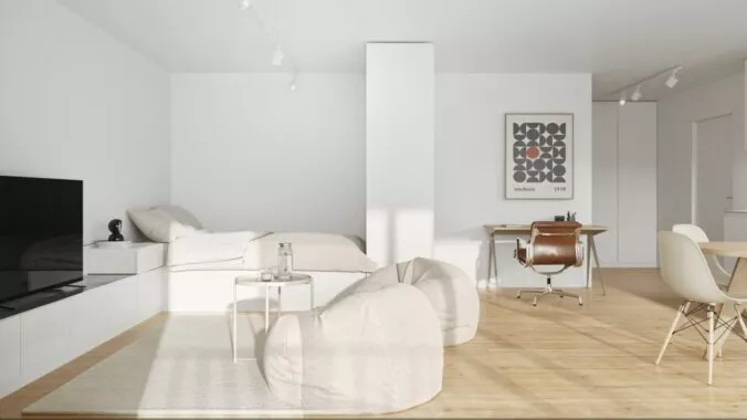 Nyon, Résidence Arboris – Studio 2ème étage avec terrasse