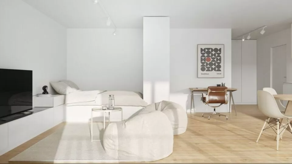 Nyon, Résidence Arboris – Studio 2ème étage avec terrasse