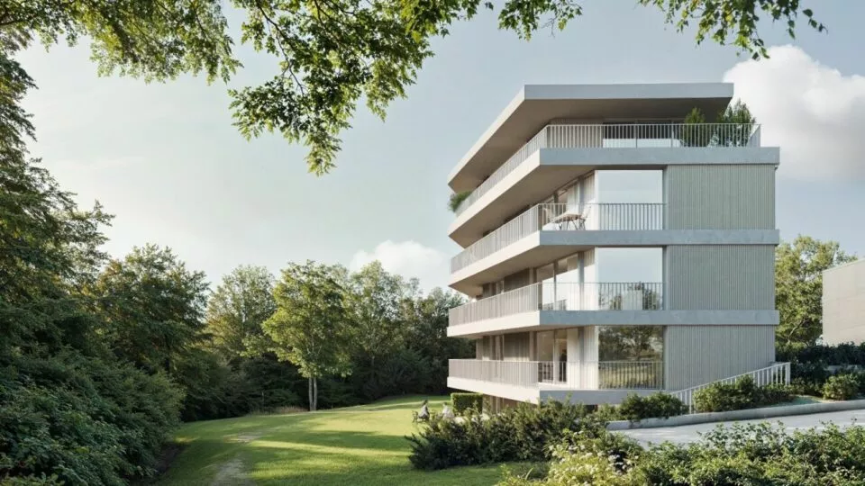 Nyon, Résidence Arboris – Appartement de 3 pièces au 3ème étage avec balcon