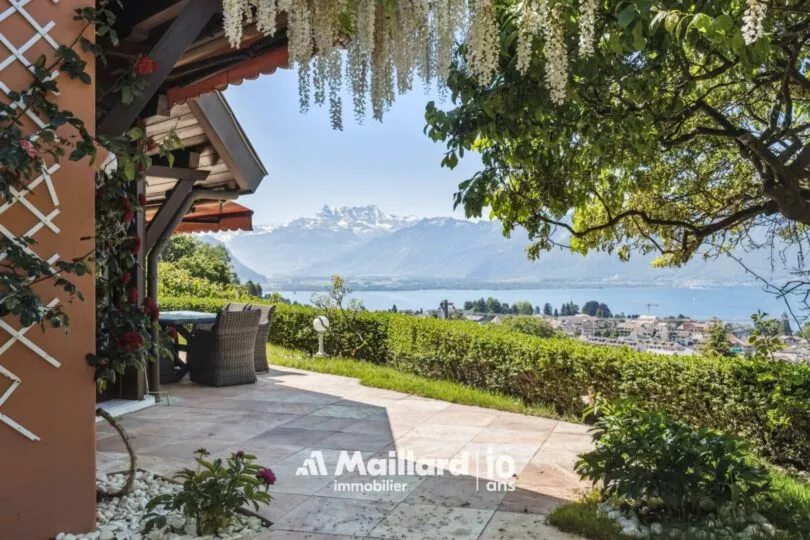 Blonay – Villa individuelle de 6.5 pièces avec vue panoramique