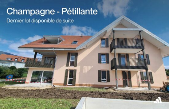 Photo 1 de l'annonce 1651924 - champagne – appartement 3.5 pièces disponible de suite