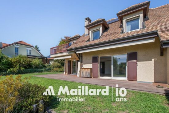 Photo 1 de l'annonce 1663595 - maison familiale jumelle de 5.5 pièces à tolochenaz