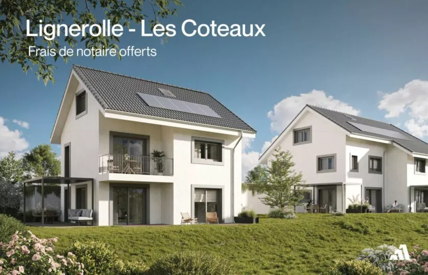 Lignerolle – Les Coteaux – Villa individuelle de 6.5 pièces
